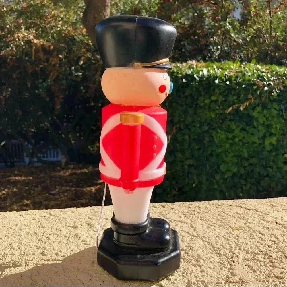 Christmas Blow Mold Toy Solider NWT